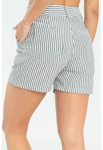 Short Rayas Negro Ragged Pf11340151 Ragged