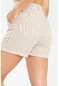 Short Rayas Beige Ragged Pf11340151 de Ragged