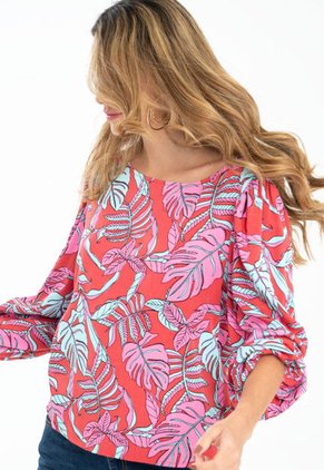 Blusa Charlotte Rojo Ragged Pf11112626