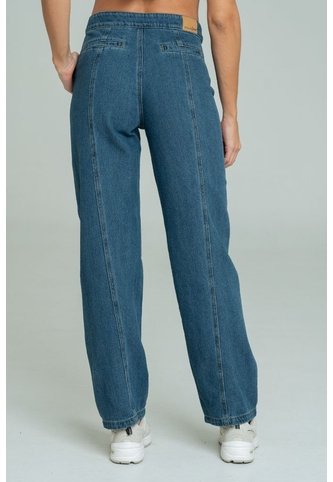 Jean Mom Cortes Azul Ragged Pf21350080 Ragged