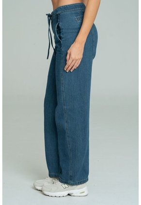 Jean Mom Cortes Azul Ragged Pf21350080