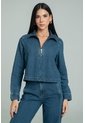 Chaqueta Denim Cierre Azul Ragged Pf21130022 de Ragged