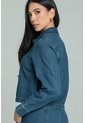 Chaqueta Denim Cierre Azul Ragged Pf21130022 de Ragged