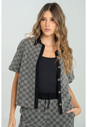 Camisa Lindsey Negro Ragged Pf11112970