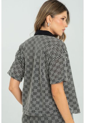 Camisa Lindsey Negro Ragged Pf11112970