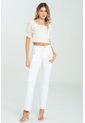 Crop Top Thess Beige Ragged Pf11112975 de Ragged