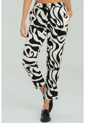 Pantalon Kylie Negro Ragged Pf11310863