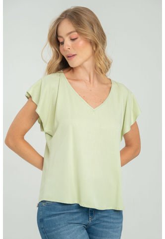 Blusa Kylie Verde Ragged Pf11112177 Ragged