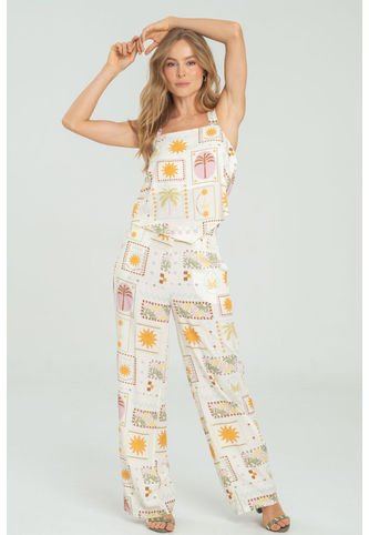 Pantalon Saint Tropez Blanco Ragged Pf11310867 Ragged