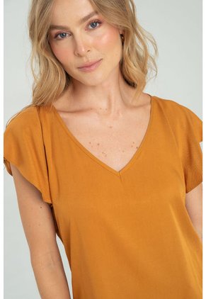 Blusa Kylie Amarillo Ragged Pf11112177