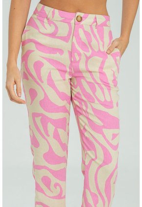 Pantalon Kylie Rosa Ragged Pf11310863