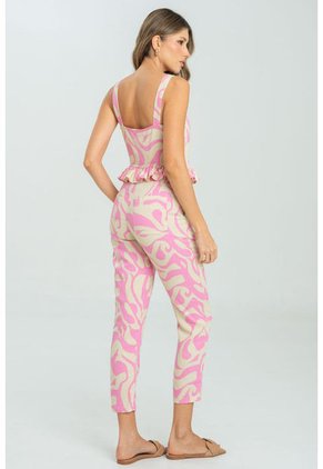 Pantalon Kylie Rosa Ragged Pf11310863