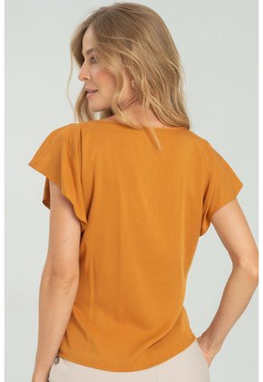 Blusa Kylie Amarillo Ragged Pf11112177