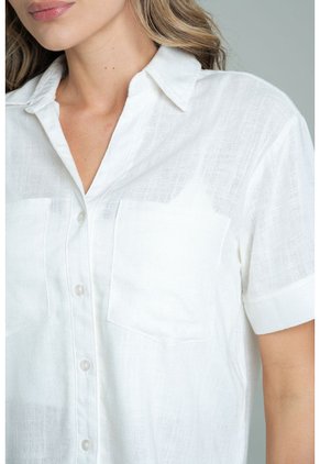 Camisa Martini Blanco Ragged Pf11113063