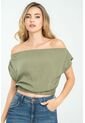 Blusa Agdha Verde Ragged Pf11112867 de Ragged