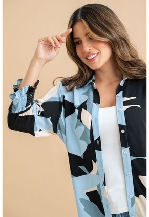 Bluson Emhelyn Negro Ragged Pf31113561