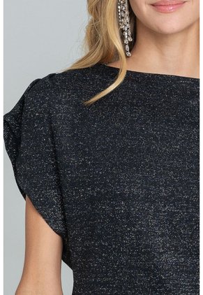 Blusa Melen Negro Ragged Pf11113097