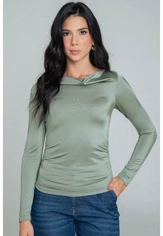 Top Lou Drapeado Verde Ragged Pf11121180 Ragged