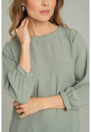 Blusa Silva Verde Ragged Pf11113068