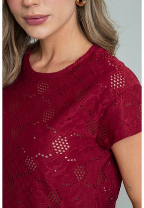 Camiseta Nue Rojo Ragged Pf11121172