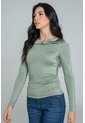 Top Lou Drapeado Verde Ragged Pf11121180 de Ragged