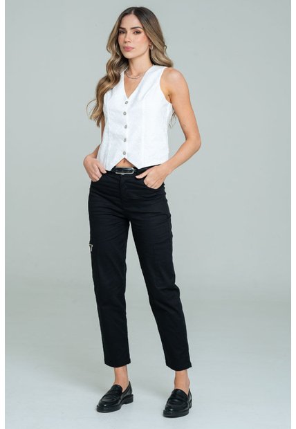 Pantalon Mhailes Negro Ragged Pf11310908