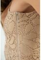 Vestido Gold Encaje Beige Ragged Pf12510418 de Ragged