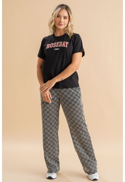 Pantalon Capurgana Negro Ragged Pf31310774