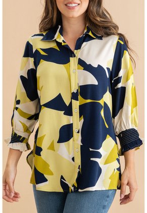 Bluson Emhelyn Azul Ragged Pf31113561