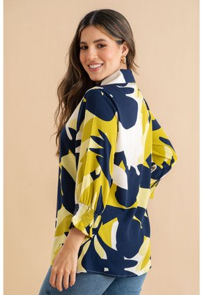 Bluson Emhelyn Azul Ragged Pf31113561