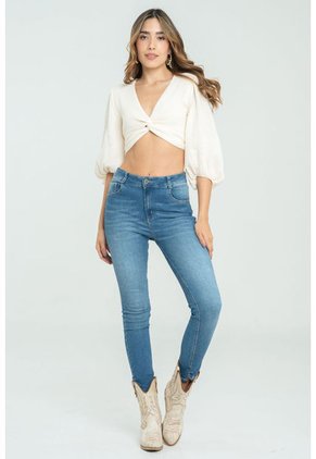 Blusa Georgia Blanco Ragged Pf11112791