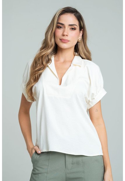 Blusa Rhalsh Blanco Ragged Pf12110874