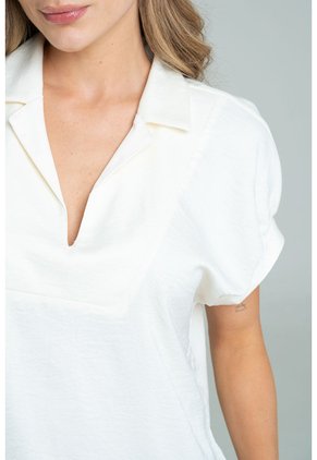 Blusa Rhalsh Blanco Ragged Pf12110874