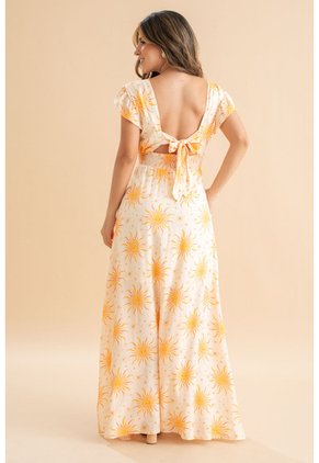 Vestido Madison Amarillo Ragged Pf31511521