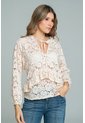 Blusa Blonda Sienna Beige Ragged Pf12110884 de Ragged