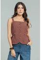 Chaleco Shunniva Café Ragged Pf11150060 de Ragged