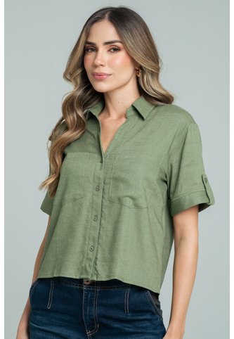 Camisa Martini Verde Ragged Pf11113063 Ragged