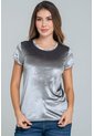 Camiseta Velvet Gris Ragged Pf17120048 de Ragged