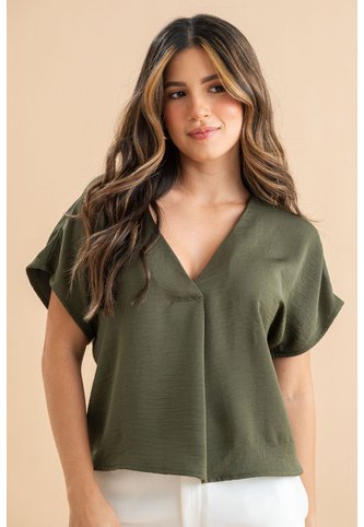 Blusa Ferea Verde Ragged Pf31113583 Ragged