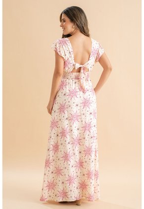 Vestido Madison Fucsia Ragged Pf31511521