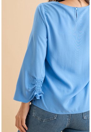 Blusa Myanmar Azul Ragged Pf31113580