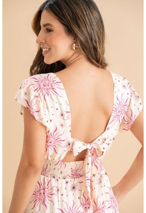 Vestido Madison Fucsia Ragged Pf31511521