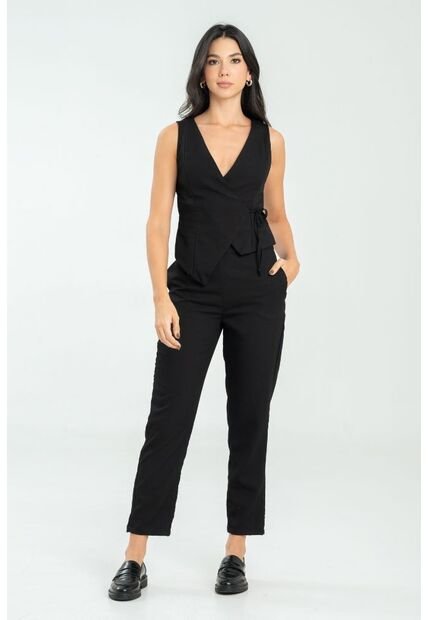 Pantalon Wynnh Negro Ragged Pf11310830