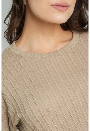 Buzo Edeal Beige Ragged Pf11180008