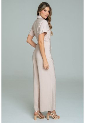 Enterizo Largo Thezza Beige Ragged Pf11530141