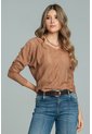 Blusa Korea Rosa Ragged Pf11113213 de Ragged