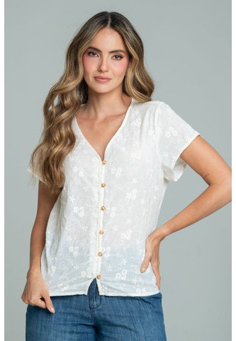 Camisa Primavera Blanco Ragged Pf11113212 Ragged