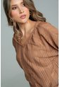 Blusa Korea Rosa Ragged Pf11113213 de Ragged