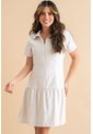 Vestido Corto Genevive Beige Ragged Pf31511524 de Ragged