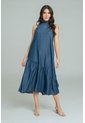 Vestido Galicia Azul Ragged Pf21510023 de Ragged
